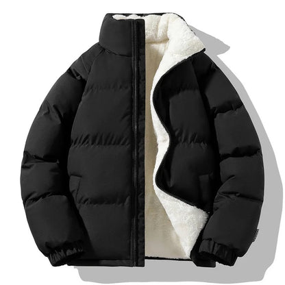 Lucas Relaxed Fit Puffer Jacket | Fleece Lined Puffer Jacket