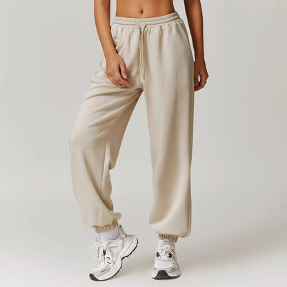 Phoebe Fleece Relaxed Fit Joggers | Side Pockets Joggers