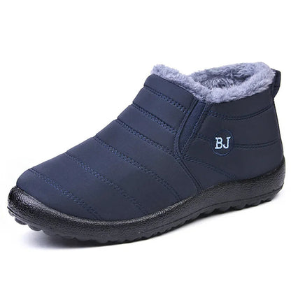 Ankle boots – water-repellent quilted – slip-on – warm lined interior