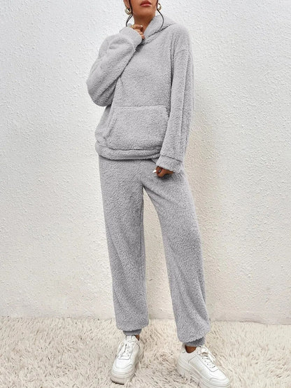 Dame Hettegenser – Myk Sherpa Fleece – Avslappet Passform – Langermet og Varm