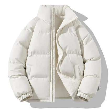 Lucas Relaxed Fit Puffer Jacket | Fleece Lined Puffer Jacket