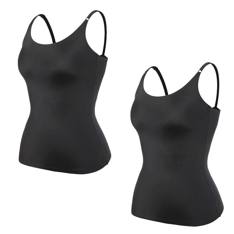 Women's Top Cami – Slim Fit – Seamless Design – Breathable Stretch Comfort