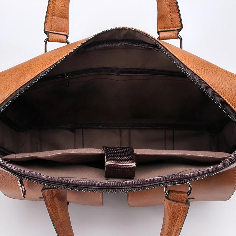 Logan Leather Messenger Bag | Detachable Strap Messenger Bag