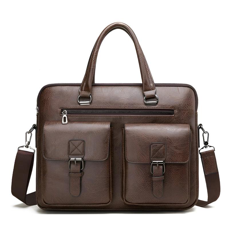 Joseph Leather Flap Messenger Bag | Top Handle Messenger Bag