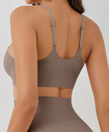 Women's Bra – Seamless and Wireless – Soft Breathable Comfort – Adjustable Straps