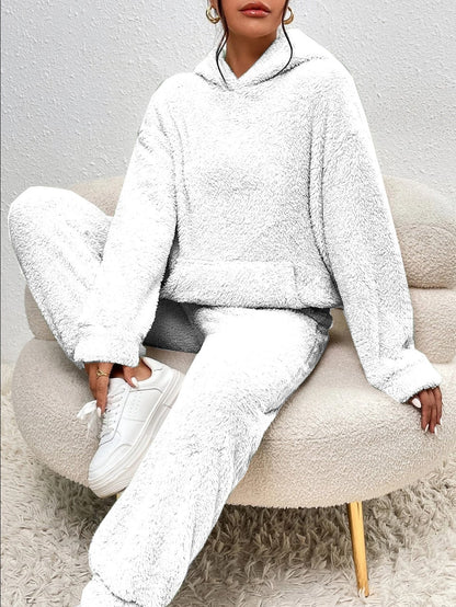 Dame Hettegenser – Myk Sherpa Fleece – Avslappet Passform – Langermet og Varm