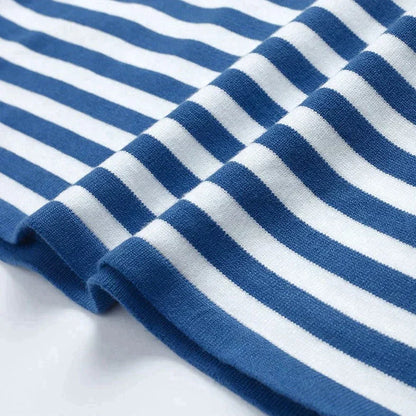Women's Long-Sleeve T-Shirt – Comfortable Cotton – Classic Stripe Pattern – Relaxed Fit