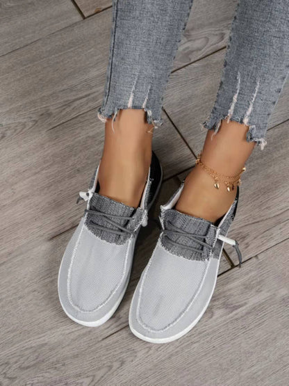 Women's Slip-On Shoes – Comfortable Mesh – Padded Sole – Relaxed Fit