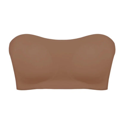Women's Bra Strapless – Push-up Fit – Seamless – Soft Breathable Blend – Anti-slip