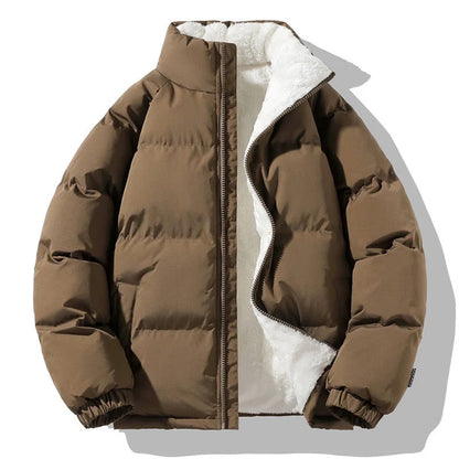 Lucas Relaxed Fit Puffer Jacket | Fleece Lined Puffer Jacket