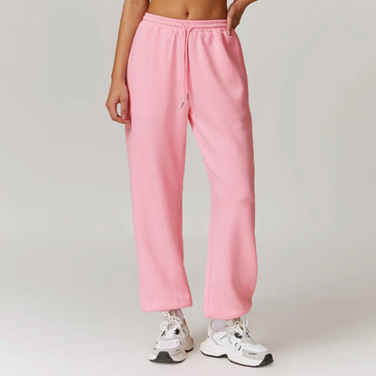 Phoebe Fleece Relaxed Fit Joggers | Side Pockets Joggers