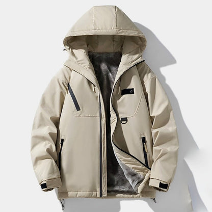 Max Relaxed Fit Hooded Jacket | Fleece Lined Jacket