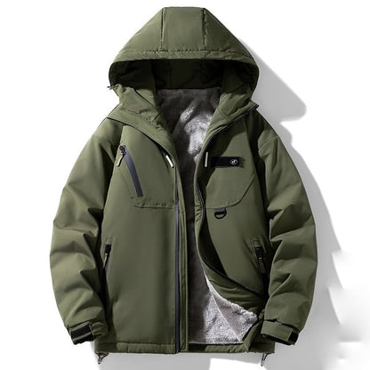 Max Relaxed Fit Hooded Jacket | Fleece Lined Jacket