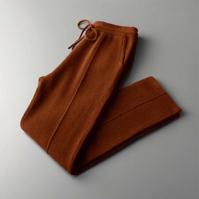 Alice Relaxed Fit Pants | Drawstring Waist, Side Pockets Pants