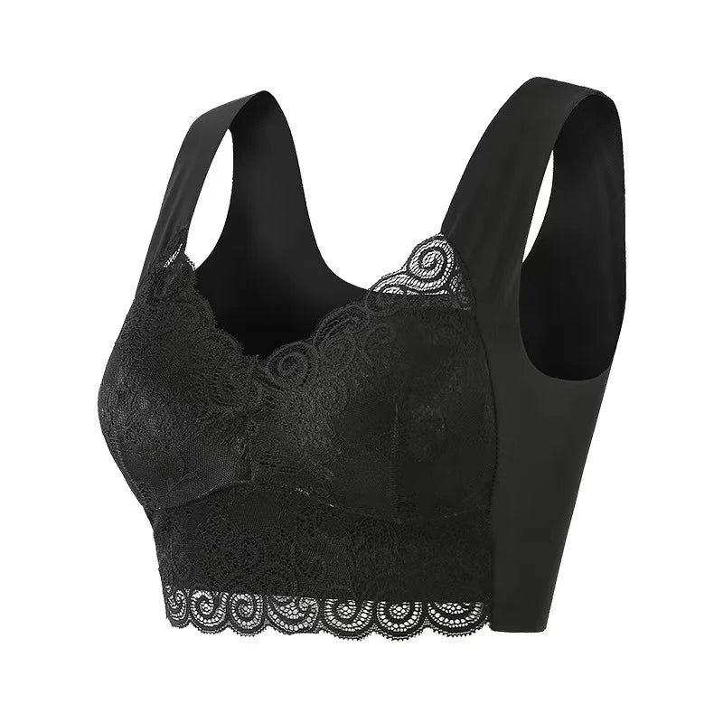 Women's Bra – Seamless Fit – Lace – Wireless Support – Full Coverage and Lift