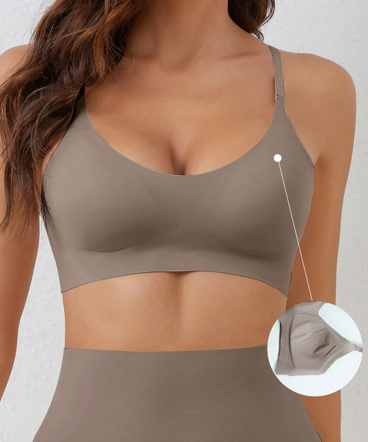 Women's Bra – Seamless and Wireless – Soft Breathable Comfort – Adjustable Straps
