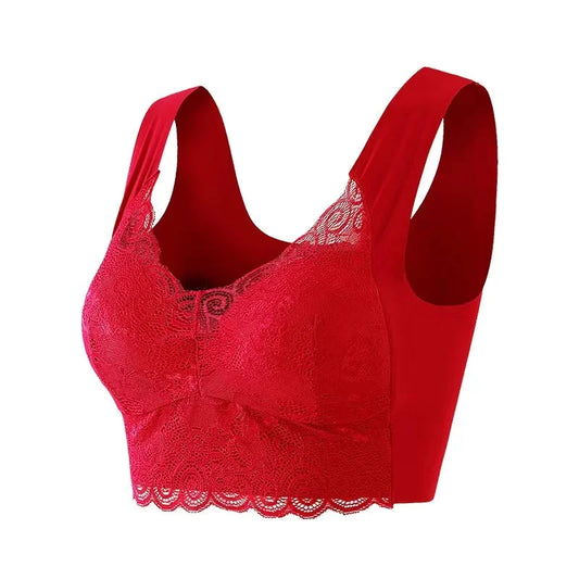 Women's Bra – Seamless Fit – Lace – Wireless Support – Full Coverage and Lift