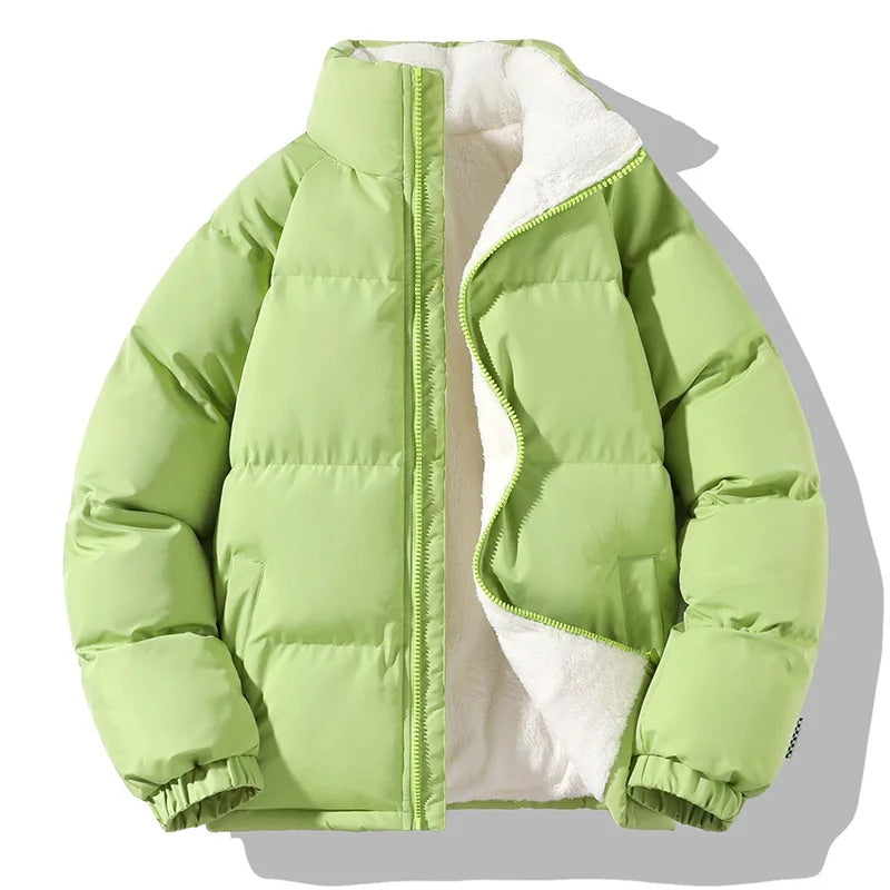 Lucas Relaxed Fit Puffer Jacket | Fleece Lined Puffer Jacket