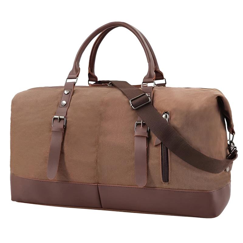 Arlo Rectangular Duffel Bag | Detachable Strap Duffel Bag