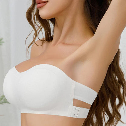 Women's Bra Strapless – Push-up Fit – Seamless – Soft Breathable Blend – Anti-slip