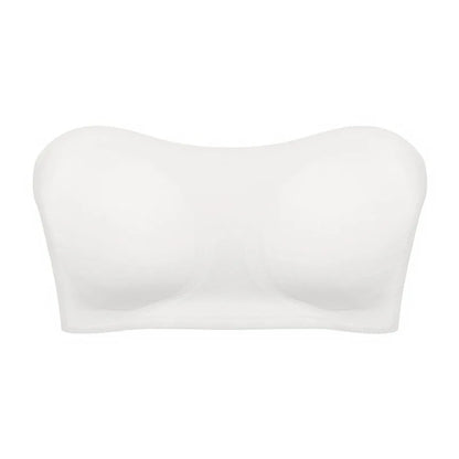 Women's Bra Strapless – Push-up Fit – Seamless – Soft Breathable Blend – Anti-slip