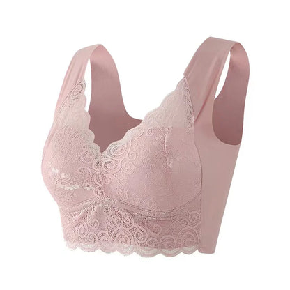 Women's Bra – Seamless Fit – Lace – Wireless Support – Full Coverage and Lift