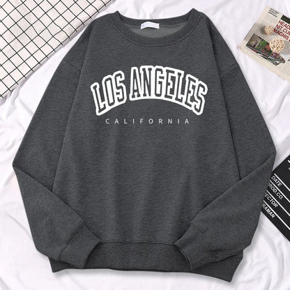 Women's Sweater – Oversized Fit – Cotton Blend – Graphic Print – Round Neck