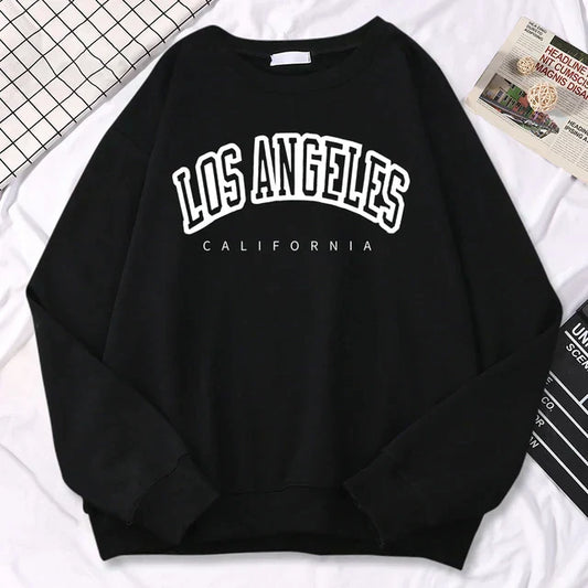Women's Sweater – Oversized Fit – Cotton Blend – Graphic Print – Round Neck