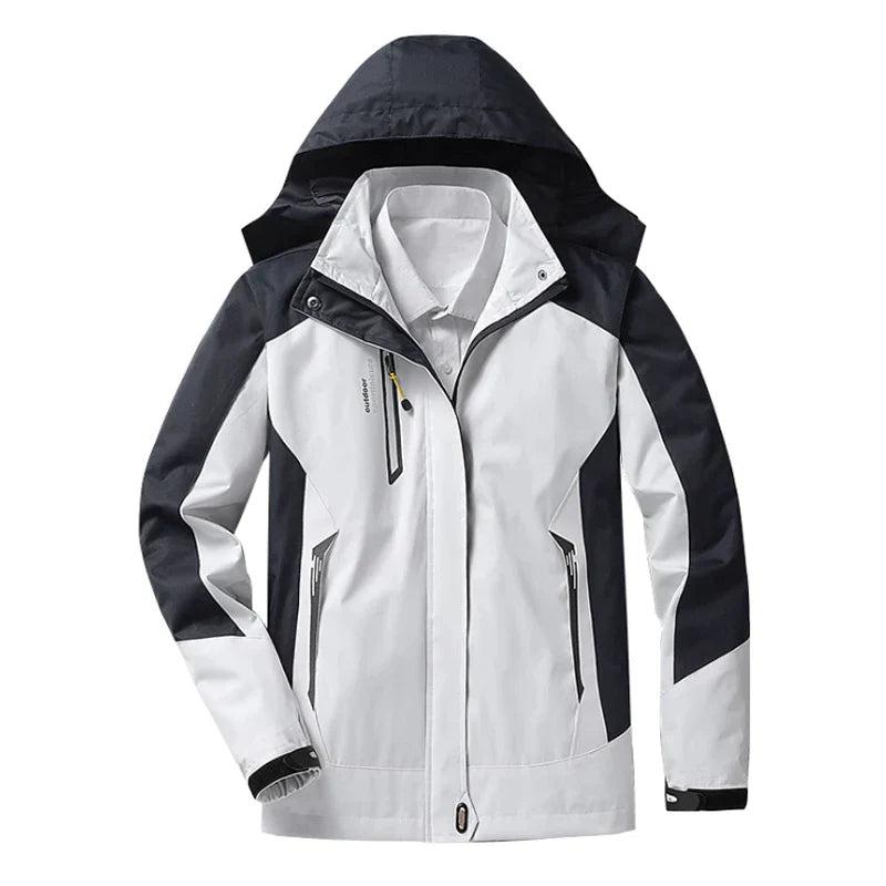 Women's Rain Jacket – Waterproof – Medium Fit – Hood – Zipper Pockets