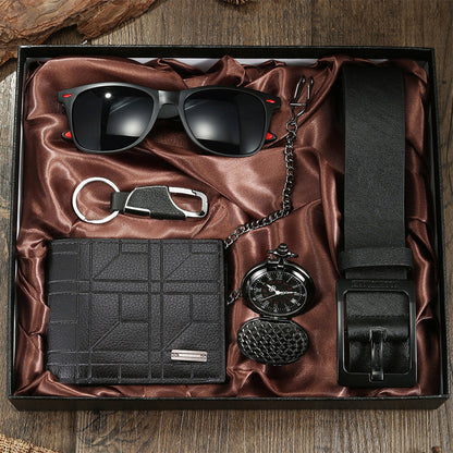 Adam Outfit Five-Piece Set | Wallet, Belt Five-Piece Set