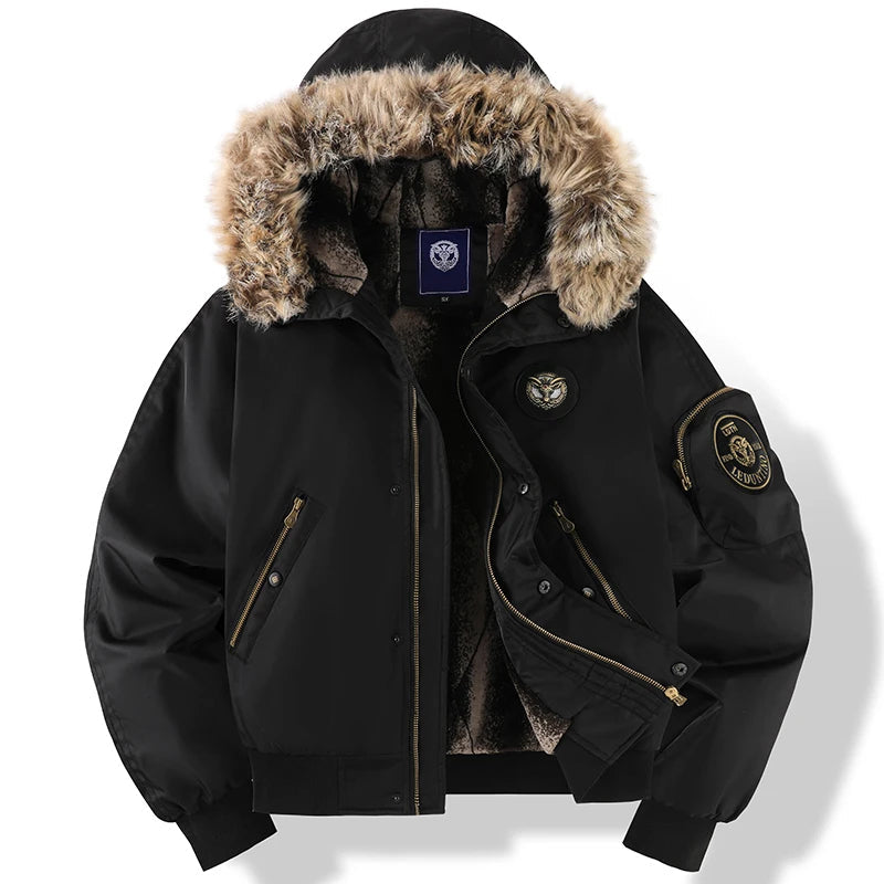 Rory Hooded Winter Jacket | Padded Fur Trim Jacket