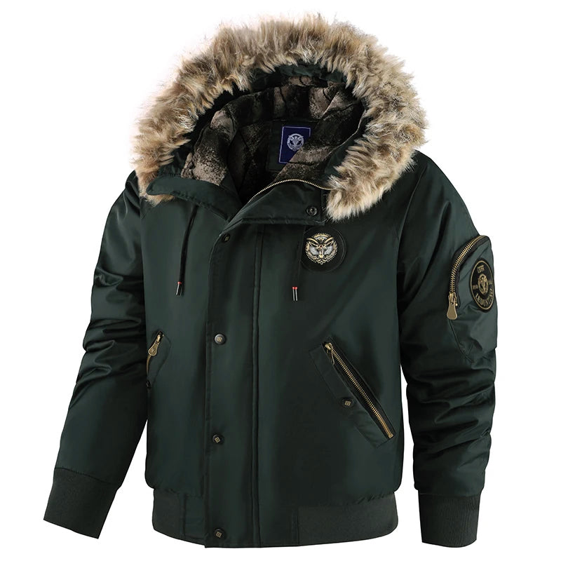 Rory Hooded Winter Jacket | Padded Fur Trim Jacket