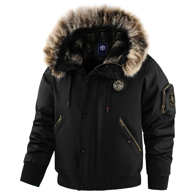 Rory Hooded Winter Jacket | Padded Fur Trim Jacket