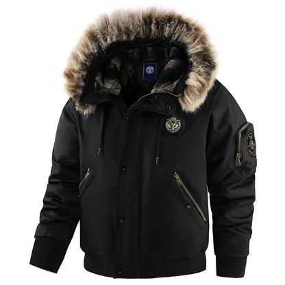 Rory Hooded Winter Jacket | Padded Fur Trim Jacket