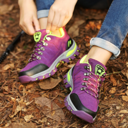 Women's Hiking Shoes – Supportive Fit – Breathable Material – Grip Soles – Ankle Support