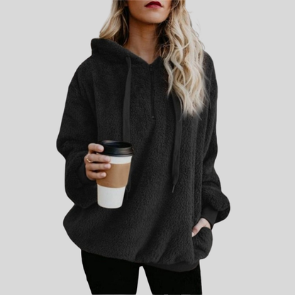 Women's Hoodie - Oversized Fit - Soft and Comfortable - Long-Sleeved Casual