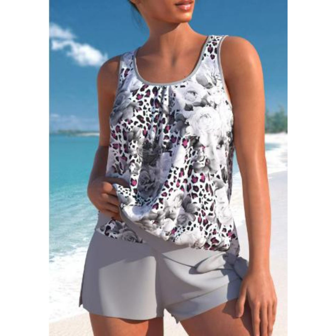 Women's Tankini Set – Relaxed Fit – Breathable Fabric – Flattering Cut