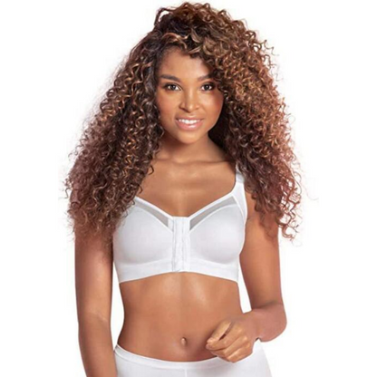 Women's Support Bra – Full Coverage – Breathable Fabric – Front Closure – Posture Support