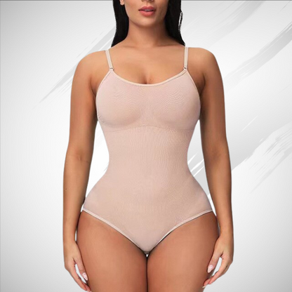 Kvinner Shapewear Bodysuit – Figurskapende – Justerbare Stropper – Sømløs Komfort