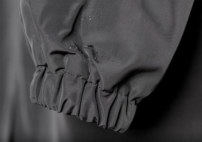 Dame Trenchcoat - Lang Passform - Hette og Knapper - Justerbare Mansjetter - Lommer