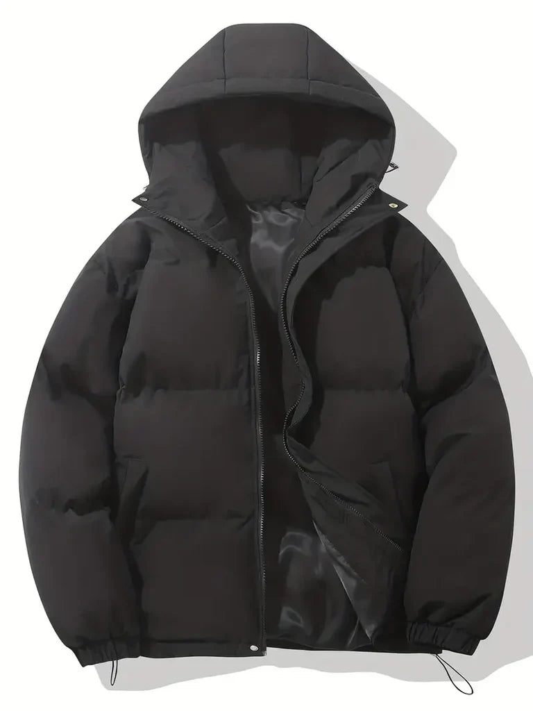 Women's Hoodie – Padded – Oversized Fit – Windproof with Drawstring and Zipper