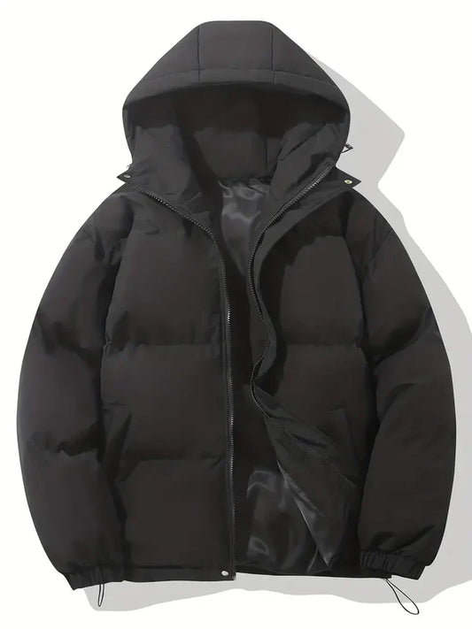 Women's Hoodie – Padded – Oversized Fit – Windproof with Drawstring and Zipper