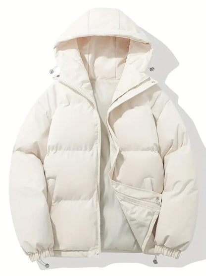 Women's Hoodie – Padded – Oversized Fit – Windproof with Drawstring and Zipper