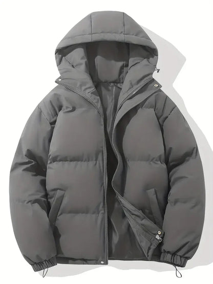 Women's Hoodie – Padded – Oversized Fit – Windproof with Drawstring and Zipper