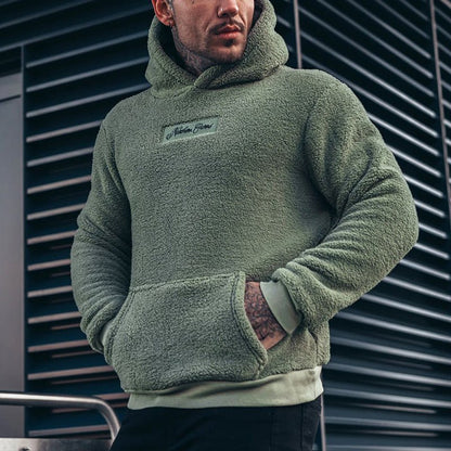 Hoodie for Men – Fleece – Relaxed Fit – Pocket – Soft and Warm
