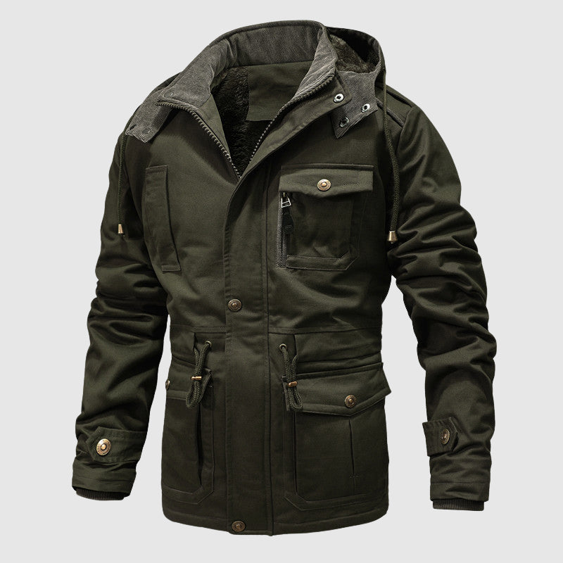 Charles Warm Tactical Cotton Jacket | Outdoor Utility Jacket