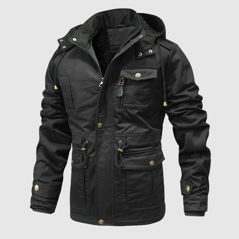 Charles Warm Tactical Cotton Jacket | Outdoor Utility Jacket