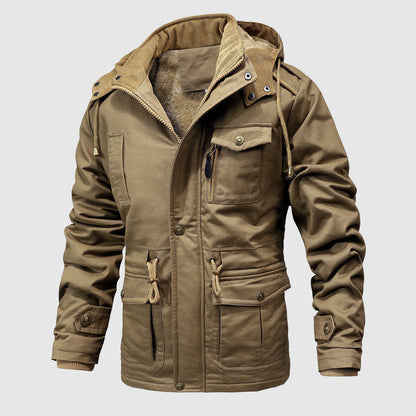 Charles Warm Tactical Cotton Jacket | Outdoor Utility Jacket