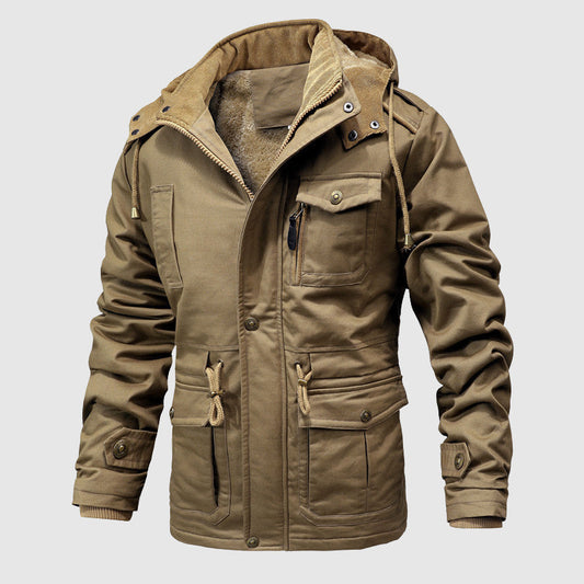 Charles Warm Tactical Cotton Jacket | Outdoor Utility Jacket