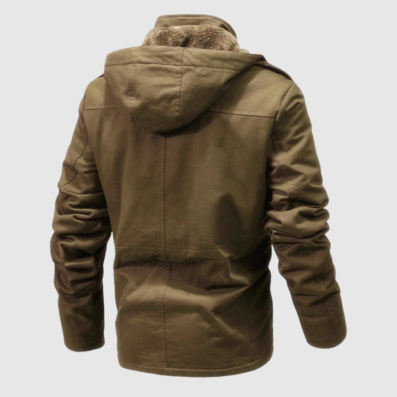Charles Warm Tactical Cotton Jacket | Outdoor Utility Jacket